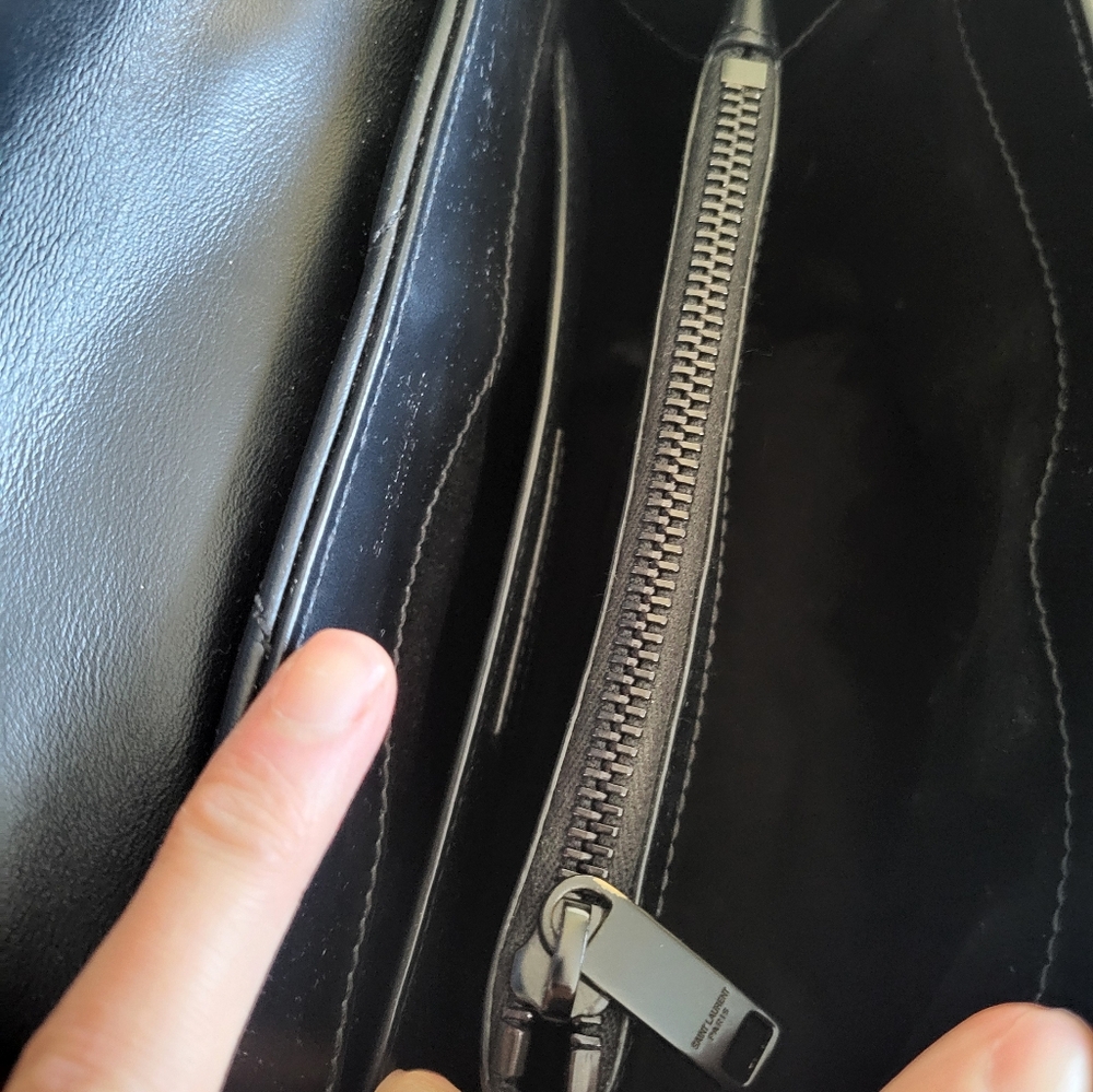 authentic ysl quilted leather Small lou lou Bag - Picture 15 of 16